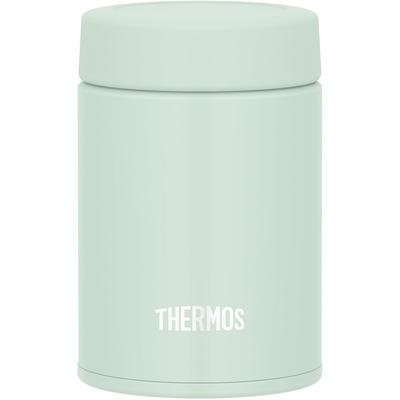 Small Capacity Model Thermos Vacuum Insulated Soup Jar 200ml Light Green All Parts Dishwasher Safe Heat Retention Cold Simple Structure Lid JEG-200