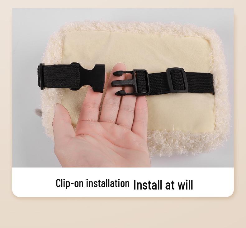 Cartoon Hanging Car Tissue Box - Cute Decorative Pull-out for Armrest