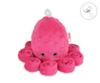 Octopus with Rattle Cuddly Toy for Children - Fuchsia