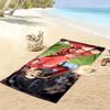 Said El Mala Print Beach Towel, Large Soft Quick Dry Towel for Beach Camping Swimming