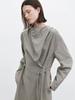 ATELIER NAIN Cowl Neck Long One Piece S (Op-6303)