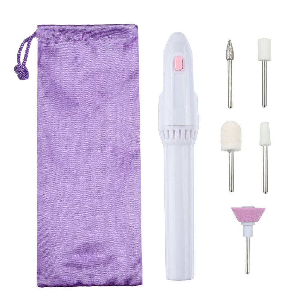 Mini Portable Polish Drill Tool Nail Files Electric Manicure File Manicure Machine Nail Brushes