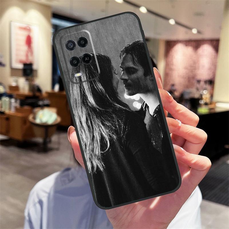 Damon Elena The Charli Damelio Case For Oppo A94 A54 A40 A60 A80 A98 A78 A18 A38 A58 A16 A76 A96 A17 A77 A74 A57S A15 Cover