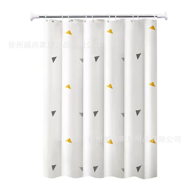 Shower Curtain Waterproof, Mildew Proof, Light Blocking, Hanging Toilet, Dry And Wet Separation Bathroom