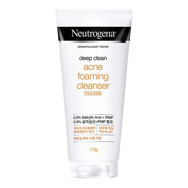 

Neutrogena Пенка для умывания от прыщей 175G+40G