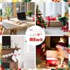 Christmas Tray Decor Candy Rustic Decorations Wooden 3D Sign For Home Dining Kitchen Counter Fireplace Mantel Shelf New Year