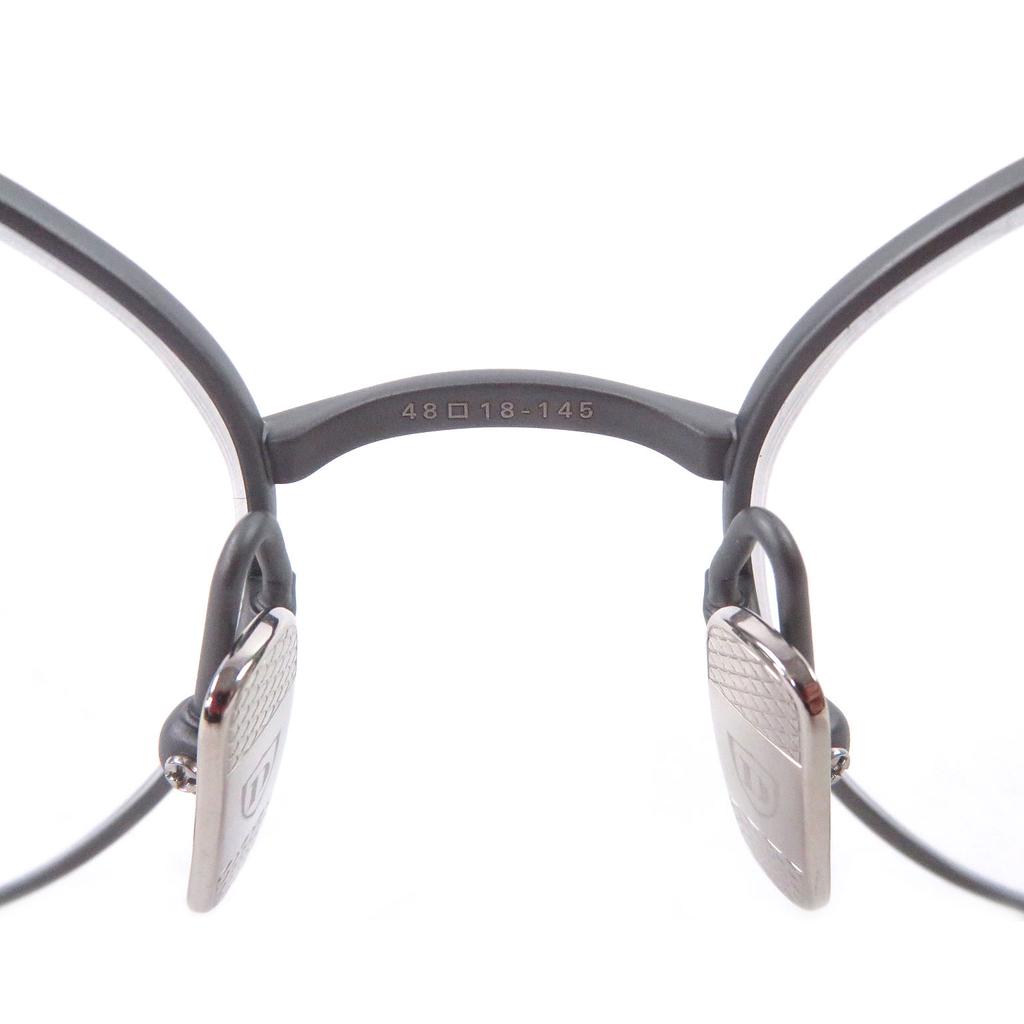 Pristine DITA Glasses BYLYM Boston Frame Cancer Metallic Mens DTX158-A-03 Used