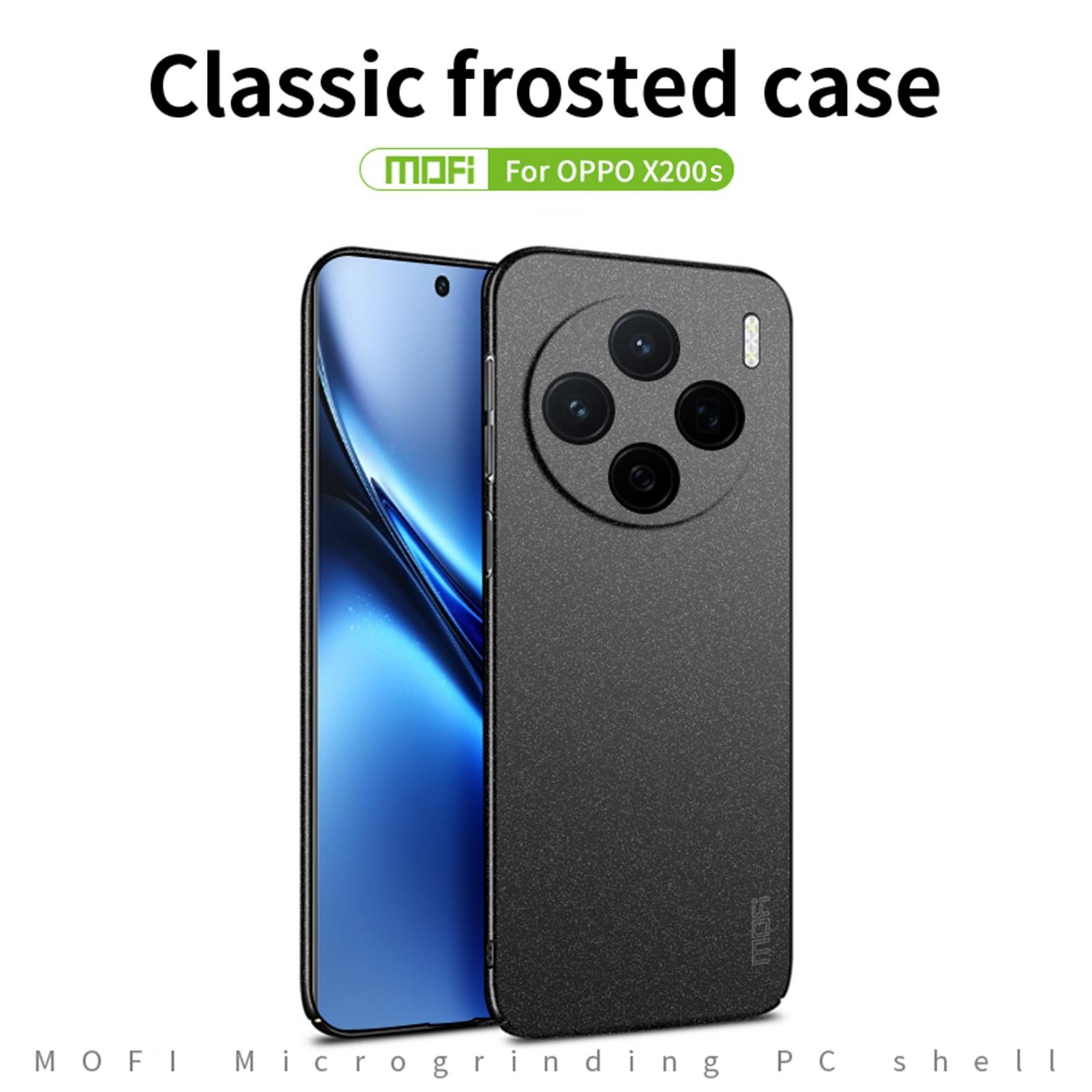 

For vivo X200s 5G PC Case MOFI Shield Matte Series Slim Fit Phone Cover Red