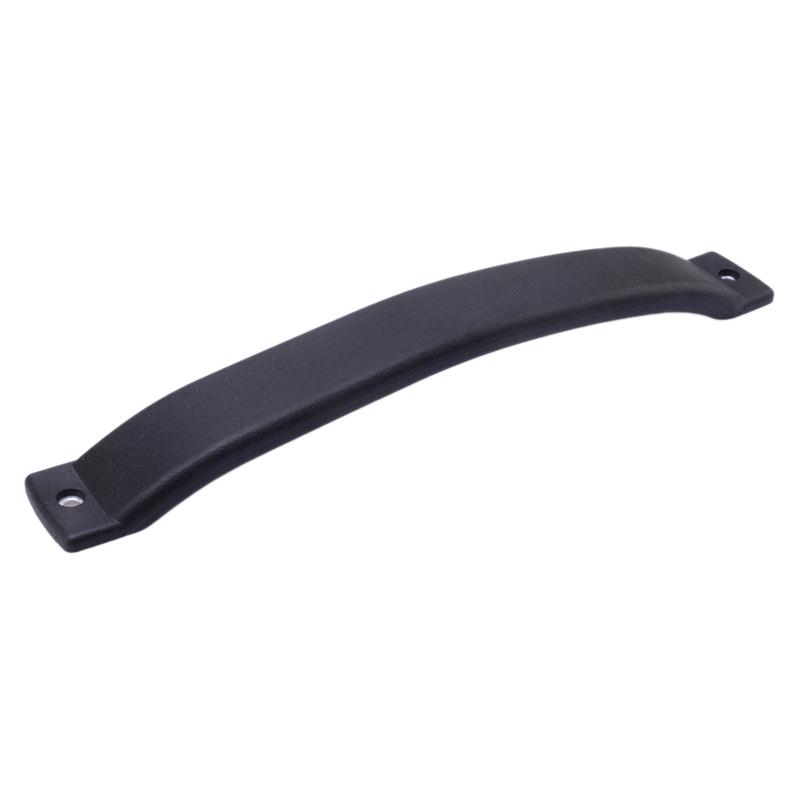 5ES43DX9 Car ide Door Pull Handle Rubber Fit for Jeep Wrangler TJ & Unlimited 1997 1998 1999 2000 2001 2002 2003-2006 Black