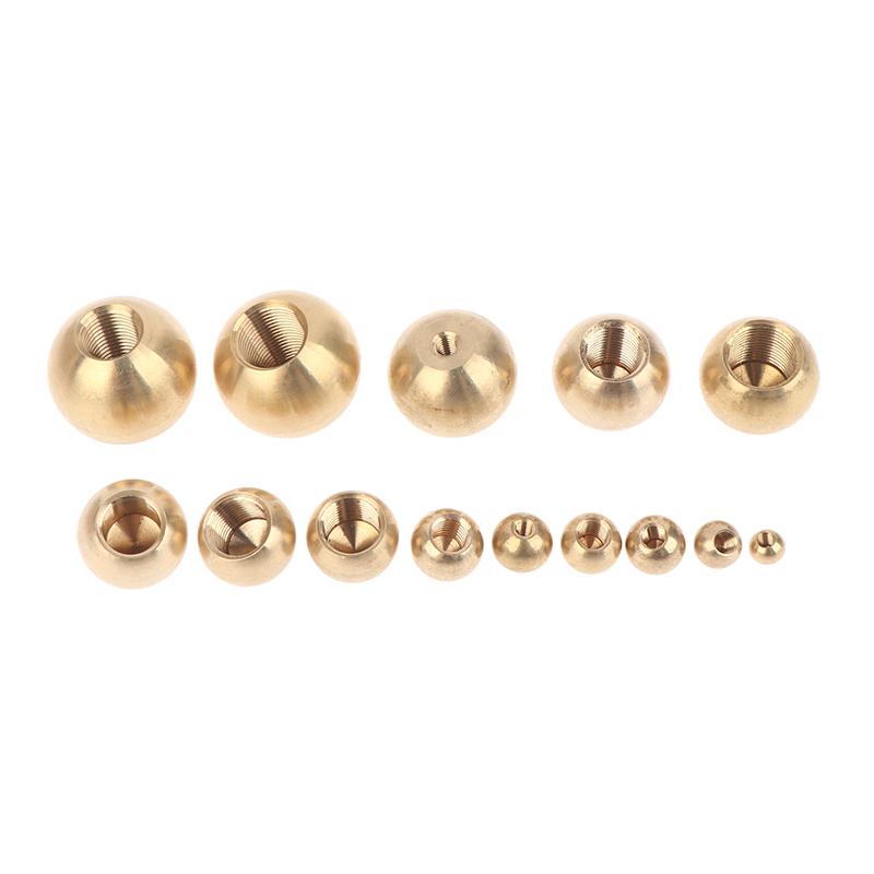 1/2/5/10Pcs Pure Brass Internal Thread Nut Lighting Accessories Decorative Cap M6/M8/M10/M12/M15/M16/M20
