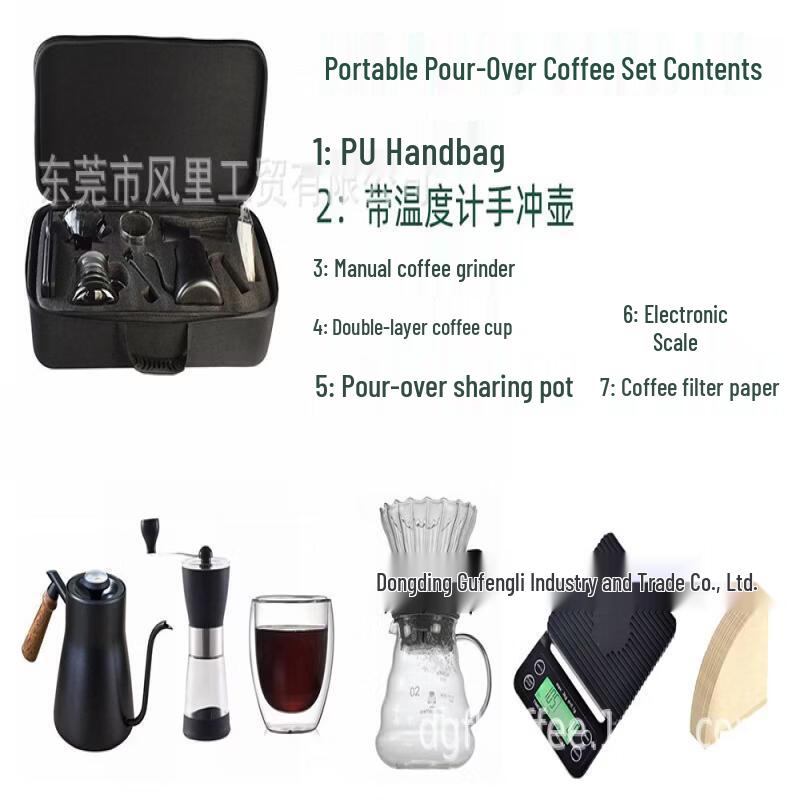 TLXT Portable Pour Over Coffee Tool Set