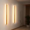 Applique murale led - aoeh - bambou - 3000k - 39w - éclairage économe en énergie