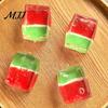 Sensory Stress Toy Watermelon Cube Relief Summer Squeeze Soft Anxiety Stretchy Transparent Relaxation Party Favors Kids