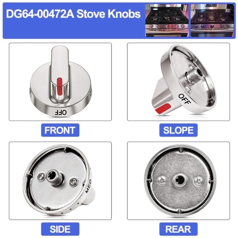 Stove Control Knobs for NX58F58F FX510BGS Cooktop Stove Oven PS4241101 PS9865173
