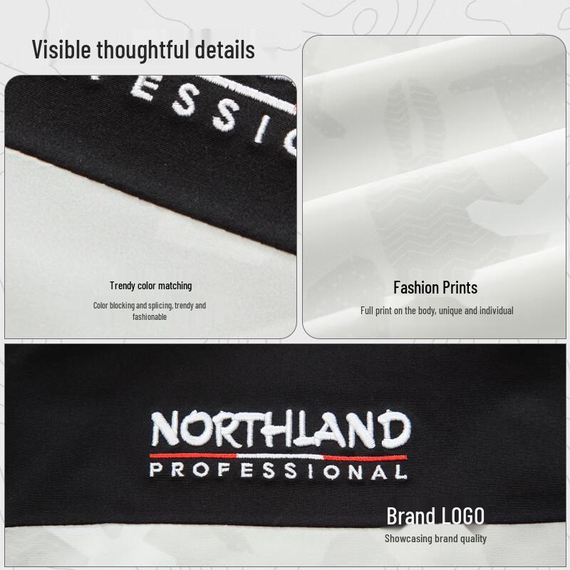 NORTHLAND Outdoor Hooded Windbreaker NWJET0134Z