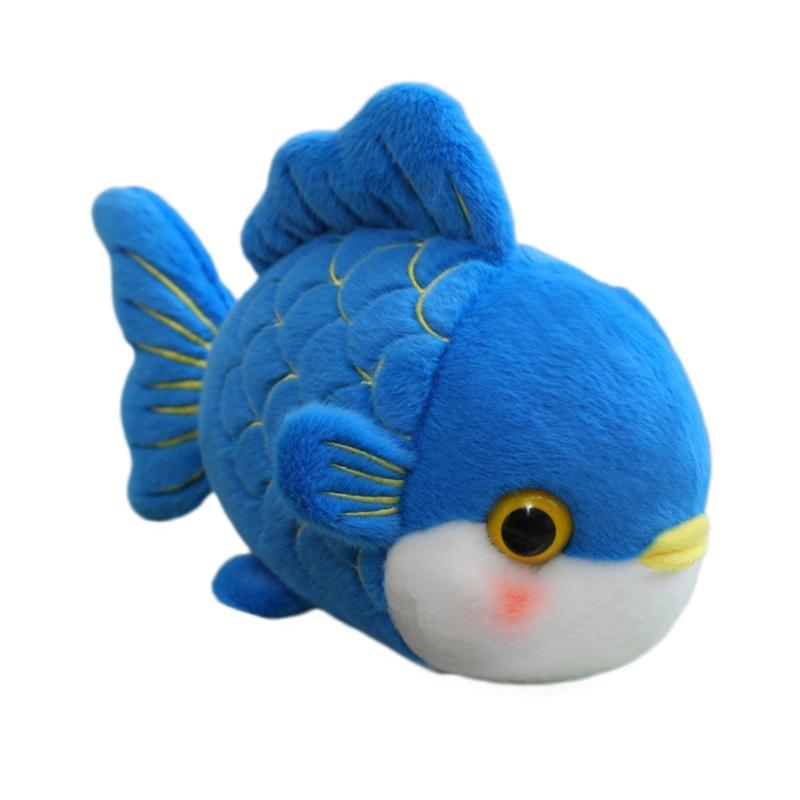 Cartoon Goudvis Koi Dier Pluche Speelgoed Zachte Vis Gevuld Hanger Pop Kinder Verjaardagscadeau Huis Decoratief Kussen 15cm