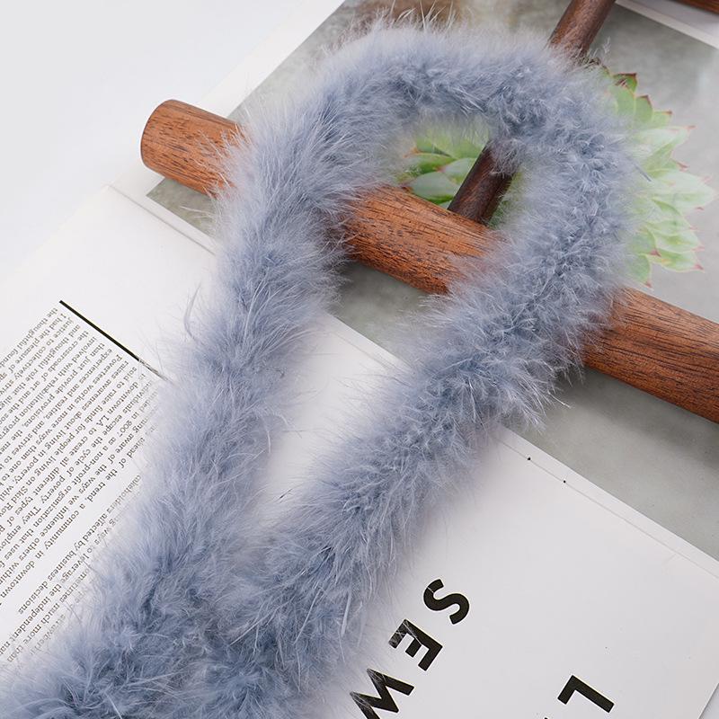 Colorful Turkey Feather Strips for DIY Crafts and Christmas Decorations