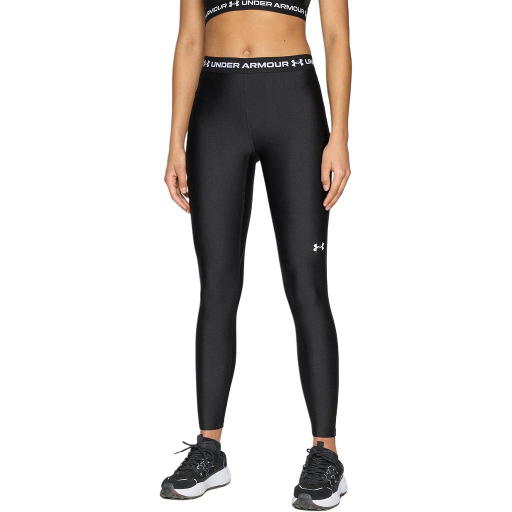 Under Armour Letter Slim Fit Elastic Waist Mid Rise Leggings Women leggings 6010002-008