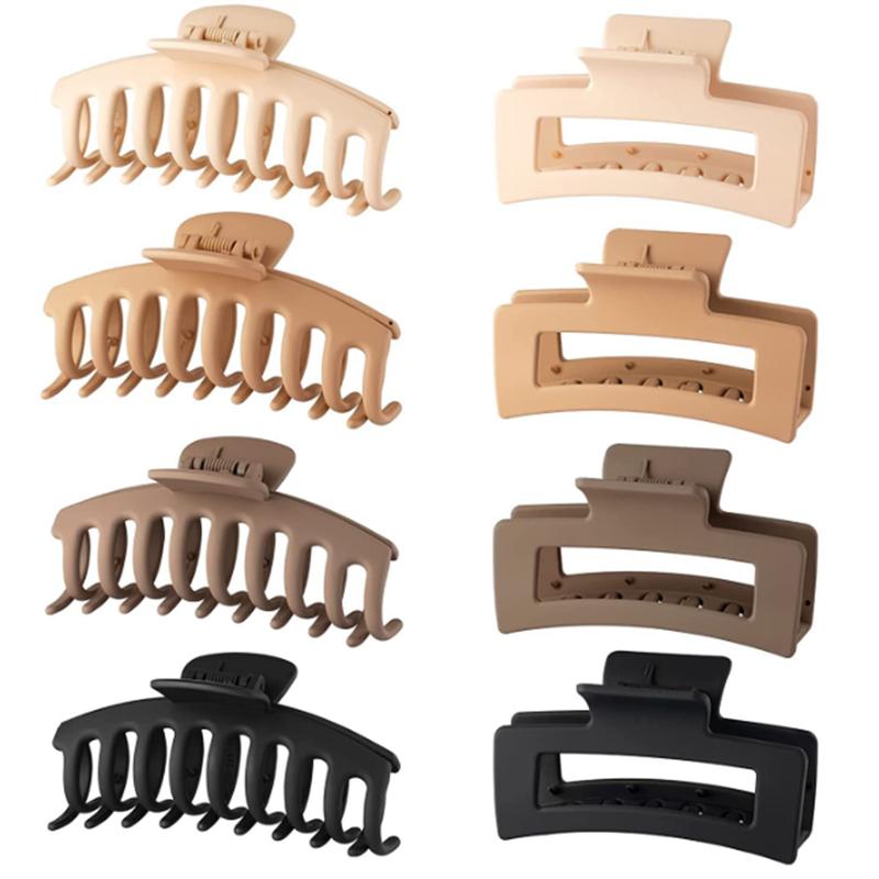 8pcs New Design  Hair Claw Clip For Women