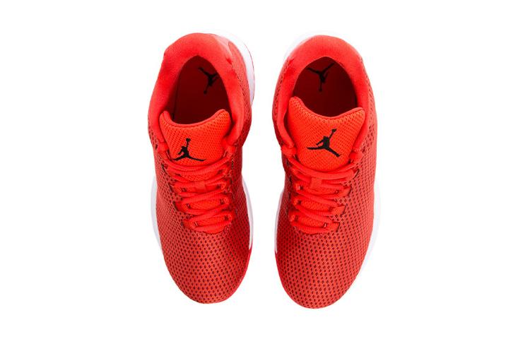 Jordan B.. Leicht rutschfest Dämpfung Abriebfest Mittelhoch Kinder Basketballschuhe Rot Weiß Jugendliche 881446-803