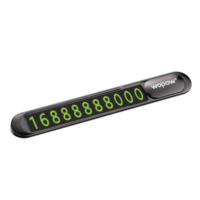 WOPOW PN01 Temporary Parking Number Plate