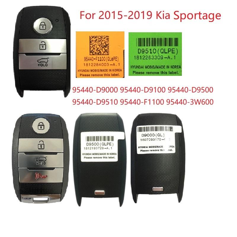 For 2015- Kia Sportage Smart Car Key FOB PN 95440-D9000 95440-D9100 95440-D9500 95440-D9510 95440-F1100 95440-3W600 433mhz