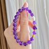 8Mm Autumn And Winter Natural Amethyst Freshwater Pearl Design Bracelet Bracelet