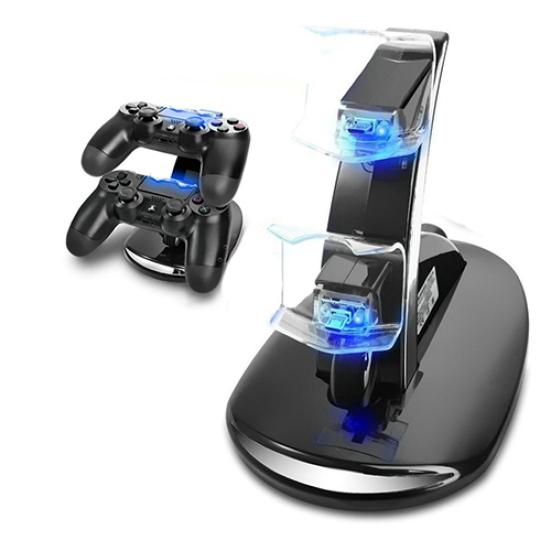 Fast Charger Dock Charging Stand for Dual USB Sony PlayStation PS4 Controller