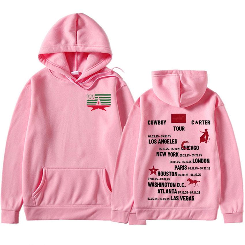 Dámské Mikiny Beyonce Cowboy Carter Tour Módní Vysoce Kvalitní Oversized Pulovry Pánské Dámské Tištěné Na Každý Den