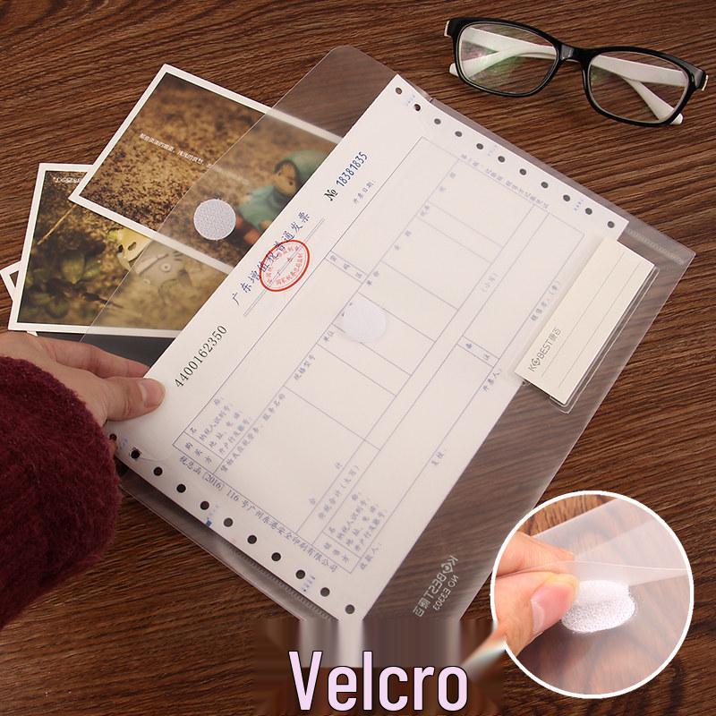 

Kangbai Waterproof Velcro Transparent Document and Business Card Holder