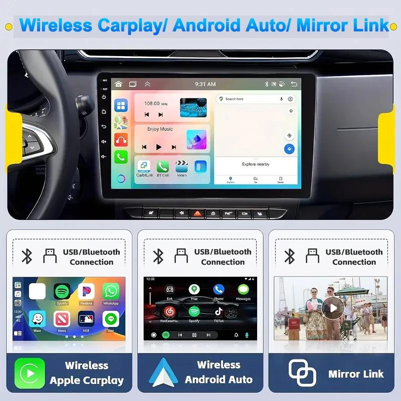 Radio auto Android 13 64G Autoradio 7/9/10 inch Universal android 2 Din GPS BT Central Multimedia Sisteme auto inteligente