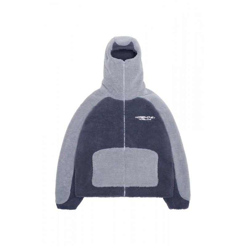Oversized Hooded Fleece Sweatshirt Women Men