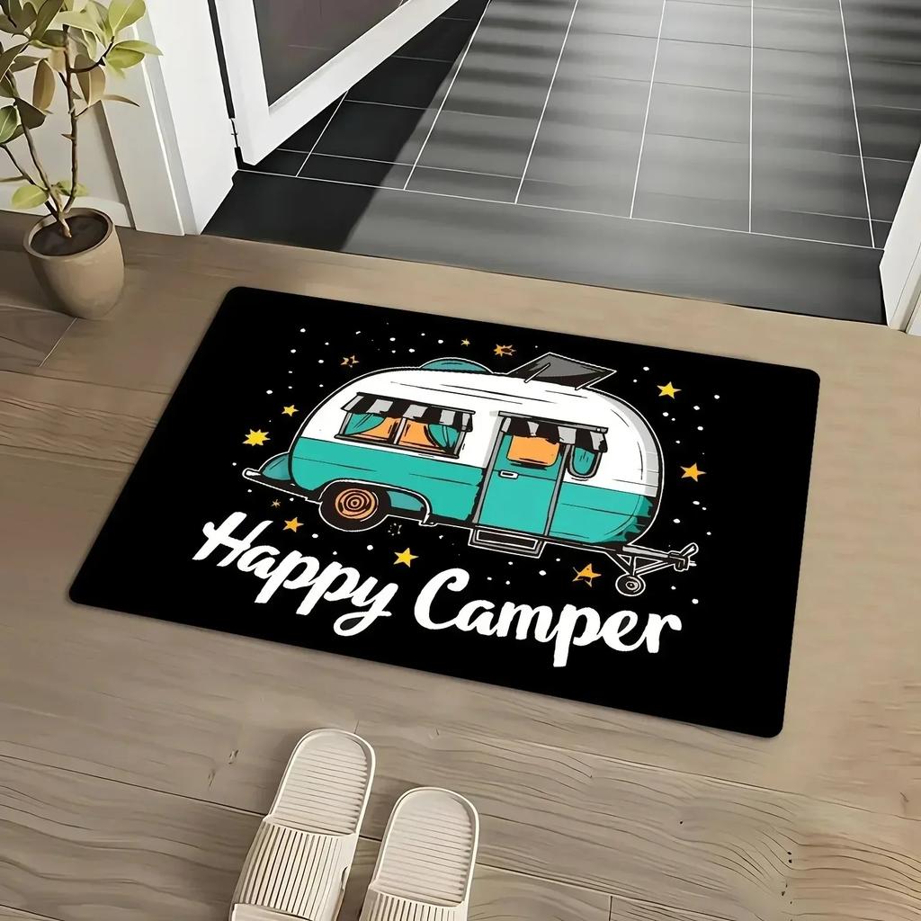 1PC Merry Christmas Charactor Door Mats Kitchen Rugs Non-Slip Pop Living Room Rugs Bath Mat Carpet for Home Sink Laundry Decor