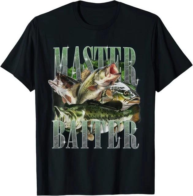 Retro Sunset Fishing Master Baiter Fish Funny FisherUnisex TShirt S
