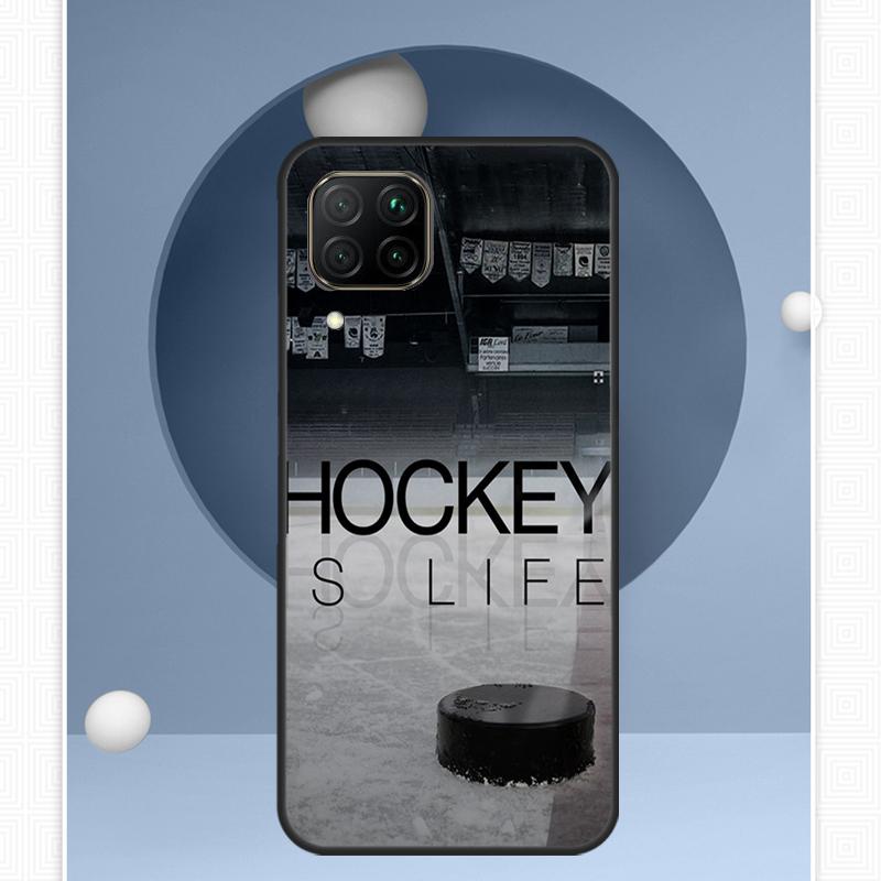 Ice Hockey For Huawei Nova 12i 12s 11i 8i Y91 Y60 Y70 Y72 Y90 Y61 9 10 SE P20 P40 Lite P30 P60 Pro Case