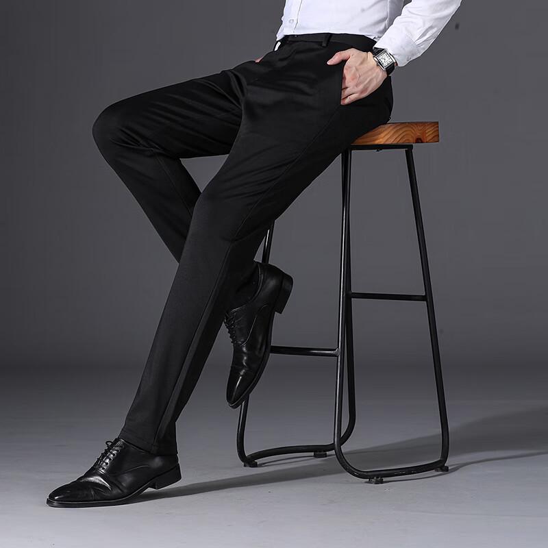 Firstview Men's Four-Way Stretch Casual Dress Pants