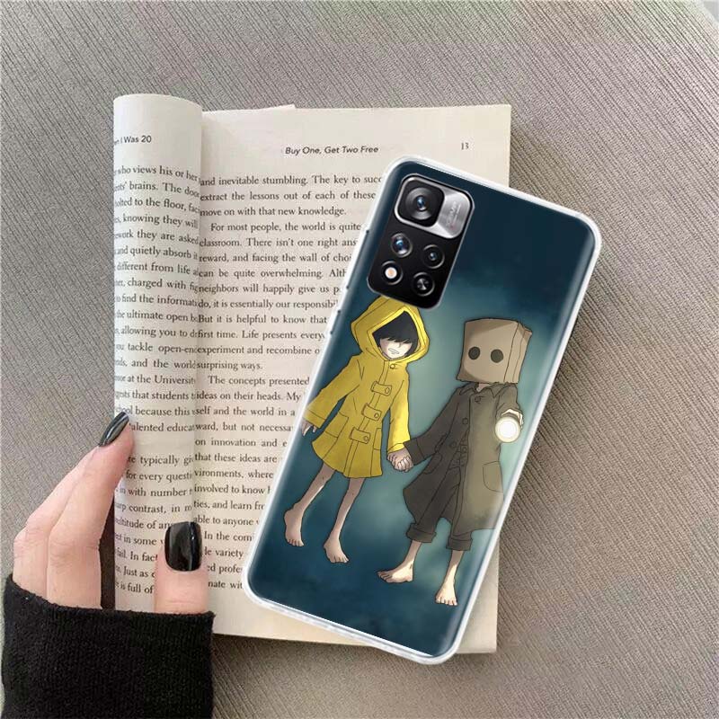 Little Nightmare 2 Phone Case For Xiaomi Poco X4 F4 GT X3 NFC X5 X6 X7 Pro 5G M5 M5S M3 F5 Mi F6 F3 F2 F1 Cover Coque Fundas TPU
