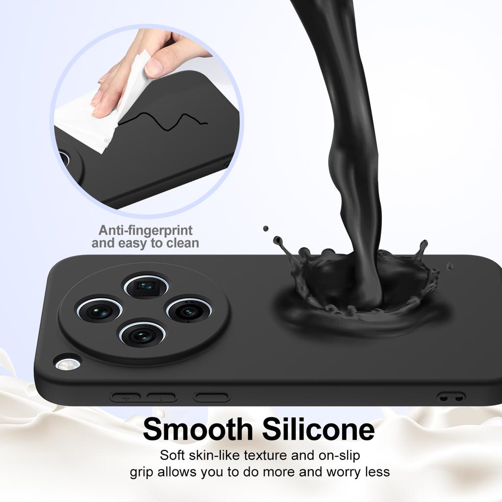 For Oppo Find X8 5G Case Compatible with MagSafe Anti-Drop Liquid Silicone Phone Cover