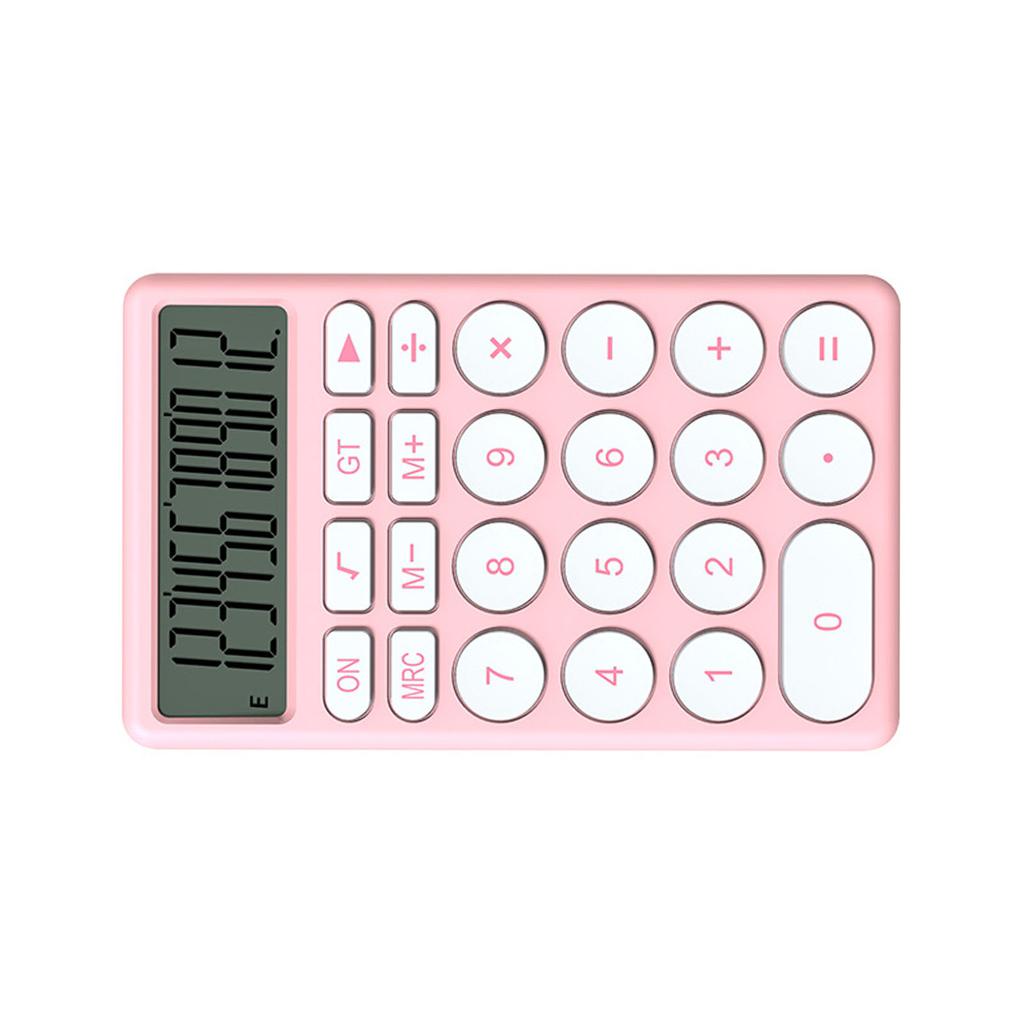 Cartoon Calculator Multifunctional Handheld Small Pocket Calculator with Large Display for Desktop
