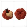Handmade Crochet Pumpkin Decoration With Polyester Fabric Harvest Festival Shelf Display Accessory