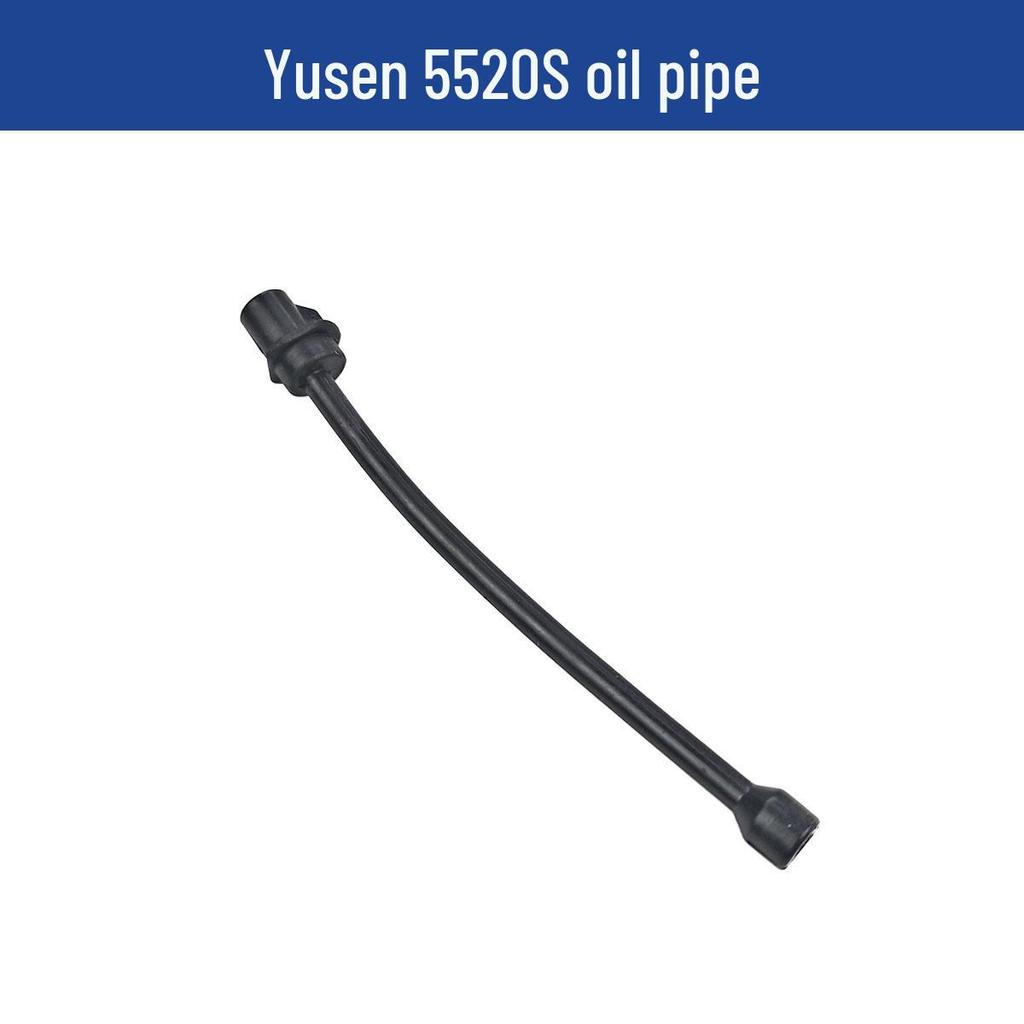 Yusen Chainsaw 5520 Parts: Cylinder, Carburetor, Clutch, Drive Disc, Pull Starter, Ignition Coil, Air Filter.