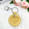 Leather Pet Hair Memorial Keychain Case: Cat & Dog Hair Keepsake Hanger