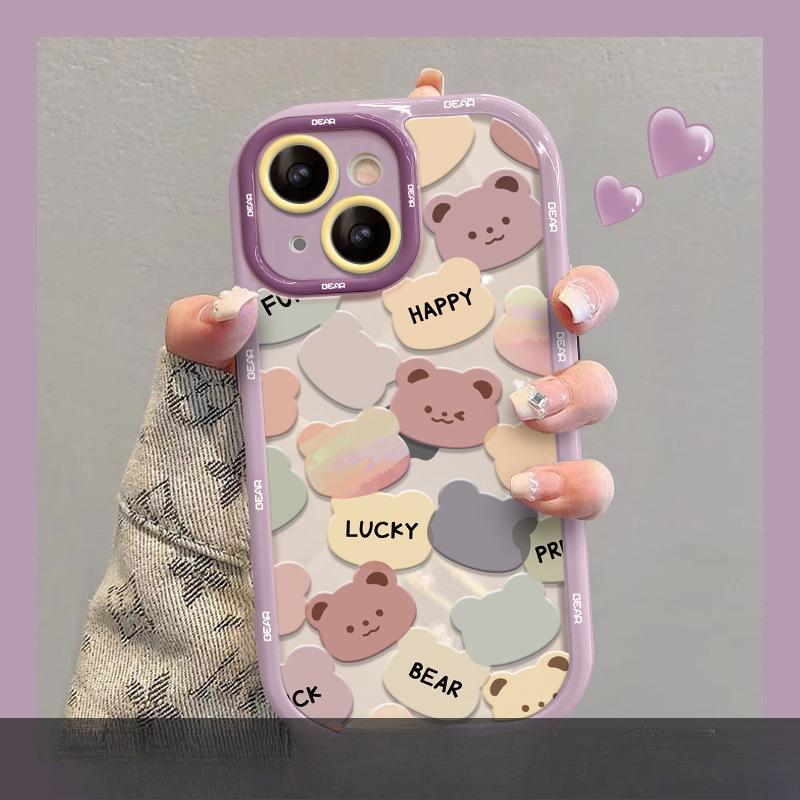 

Подходит для чехла для мобильного телефона Apple 16 iPhone 15 Promax Прозрачный силикон 13/12 Полноэкранный цвет Любовь Противоударный iPhone SE (Second Generation)