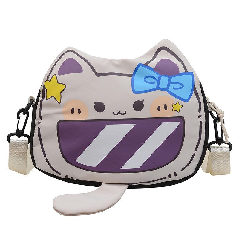 Cute shoulder bag, new casual and lightweight girl messenger bag, student travel shoulder bag, mobile phone bag.
