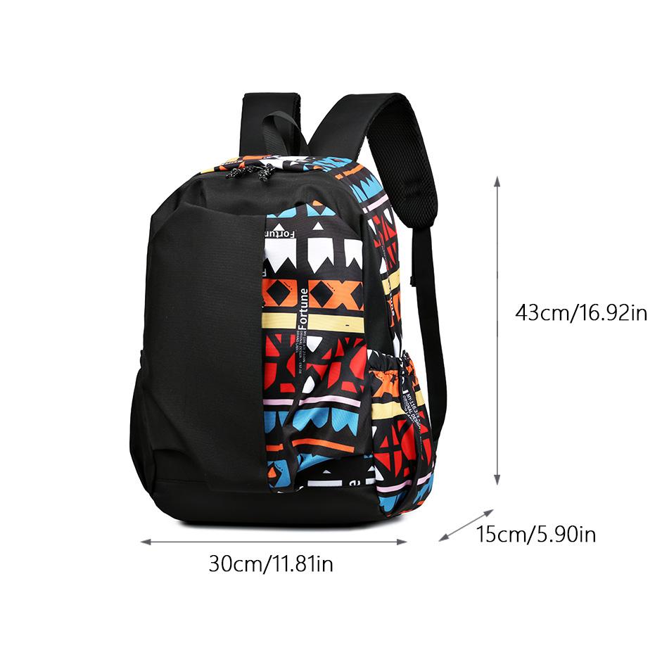New Personalized And Trendy Unisex Large Capacity Fashionable Casual Backpack, Durable Travel Backpack, Oxford Student Backpack