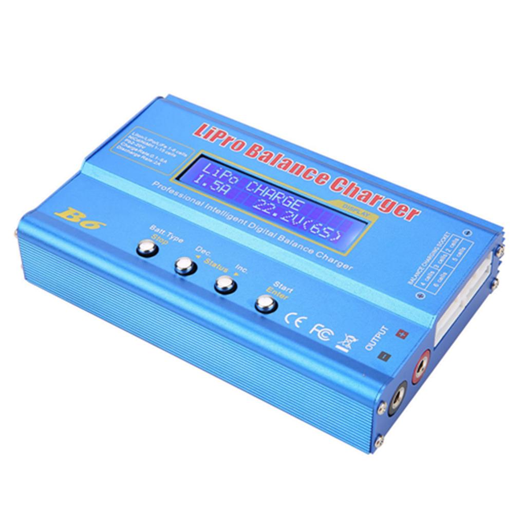 B6 80W Digital LCD Balance   Dis  for L  NiMH RC Battery(without Plug)