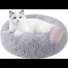 Cat Beds for Indoor Cats, 15.7/20/24 Inch Dog Bed for Small Melium Large Dogs, Washable-Round Pet Bed for Puppy and Kitten with Slip-Resistant Bottom