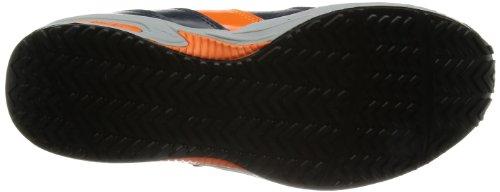 Nissin Rubber Hyper V #228 Work Shoes, Oil-Resistant, Non-Slip, Lightweight, with Toe Cap, Men's, Navy, Size 27.0