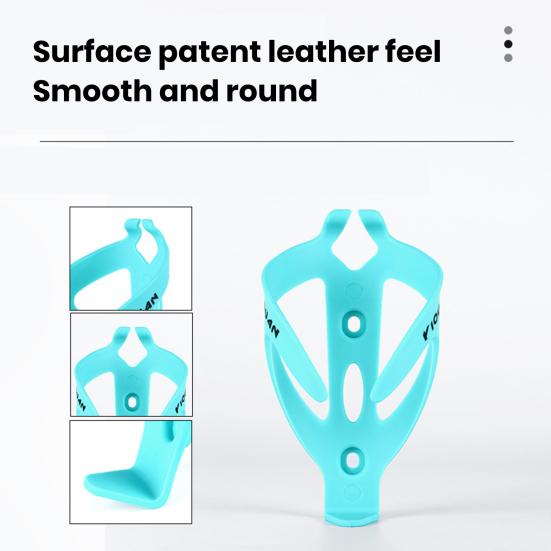 Water Kettle Cage Ultra-Light Bicycle Bottle Holder Smooth Stable Colorful Design Easy to Install Universal Fit Water Bottle Rack