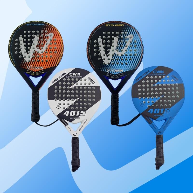Lightweight Carbon Fiber Tennis Racket Beginners With Shock Absorption Precision Control